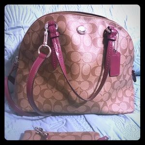 Coach Purse and Wristlet